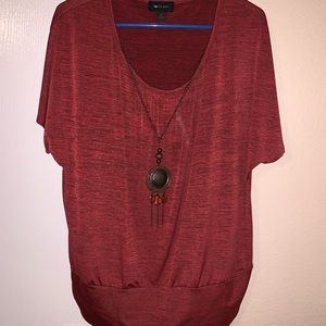 AB Studio dress/work banded bottom top size XL